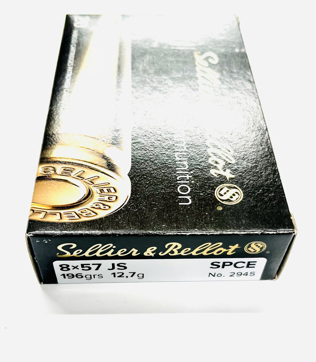 8x57 JS 196gr SPCE Ammunition by S&B (20 pcs)
