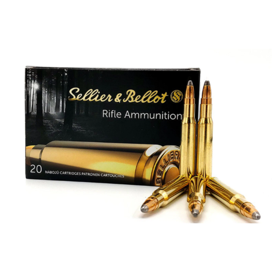 22 High-Power (5.6x52R) 70GR SP Ammunition by S&B (20 pcs)