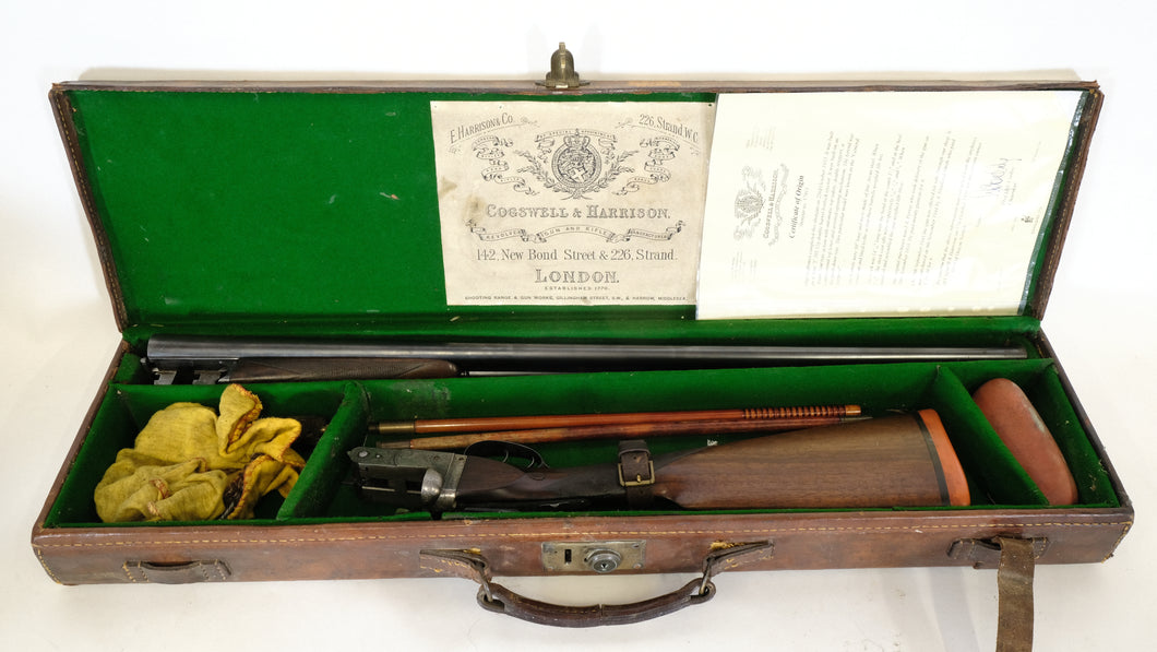 Cogswell & Harrison SxS 12 GA, with a case
