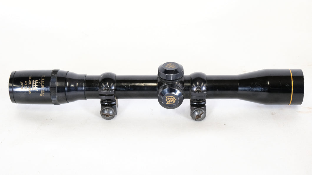NikkoStirling 4x32 scope with rings