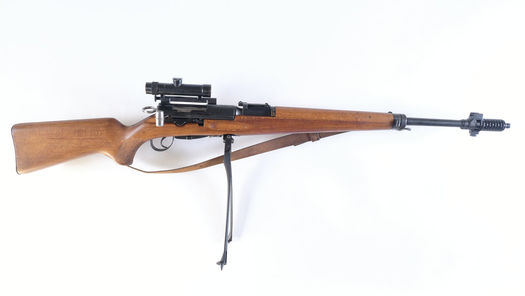 Schmidt Rubin ZFK55 sniper rifle with original scope