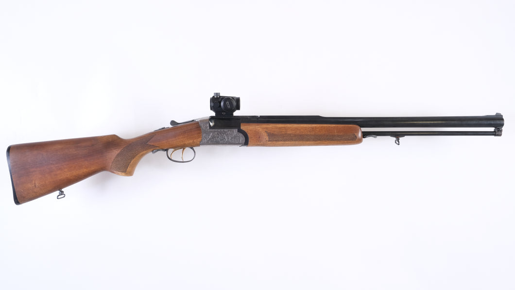 Angelo Zoli Combination gun in 12-222Rem.