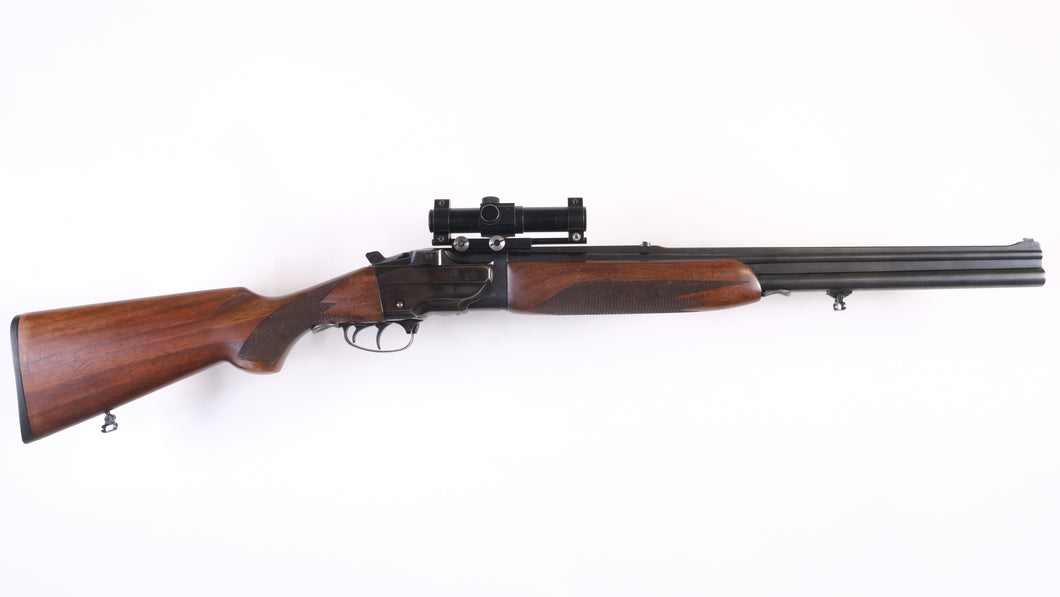 BRNO O/U combination gun in 12GA-5.6x52R (22HP)