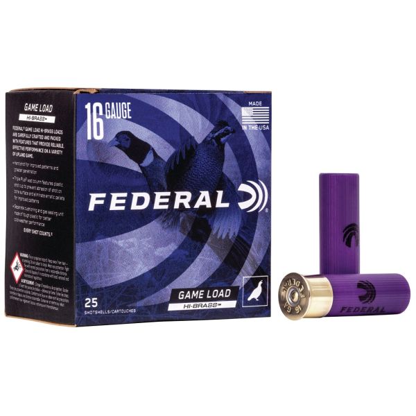 FEDERAL UPLAND HI-BRASS 16 GAUGE, 2-3/4