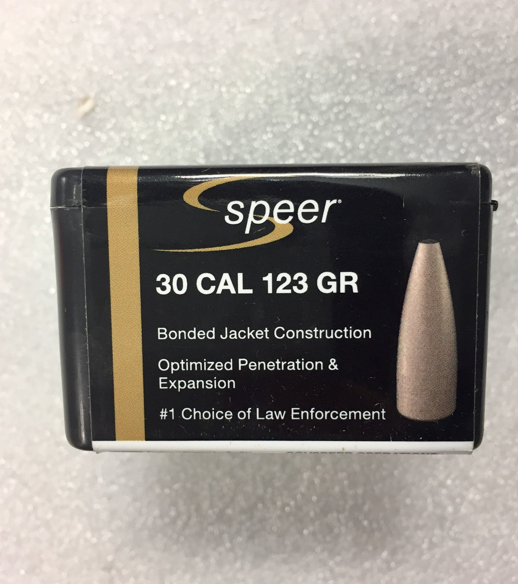 30 CAL .310 DIA (123 GR) Gold Dot bullets by Speer #310123GDB (50 pcs)