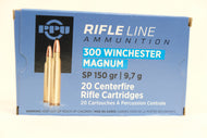 300 Win Mag SP Ammunition 150gr by PPU (20 pcs)