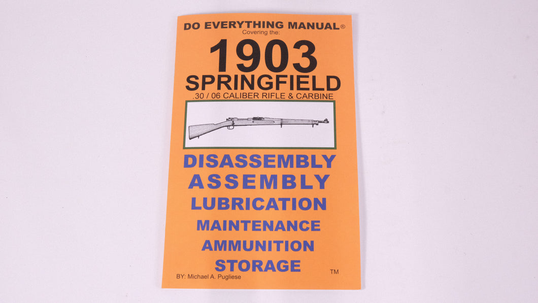 1903 Springfield do everything manual