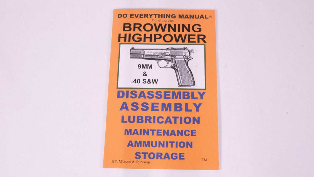 Browning Highpower do everything manual