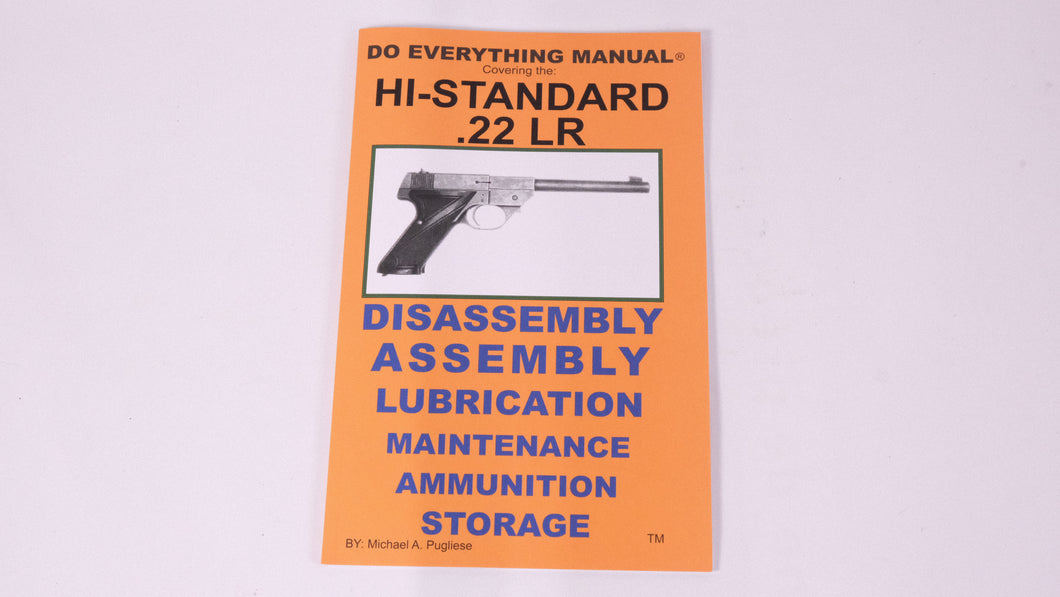 Hi-Standard .22LR do everything manual
