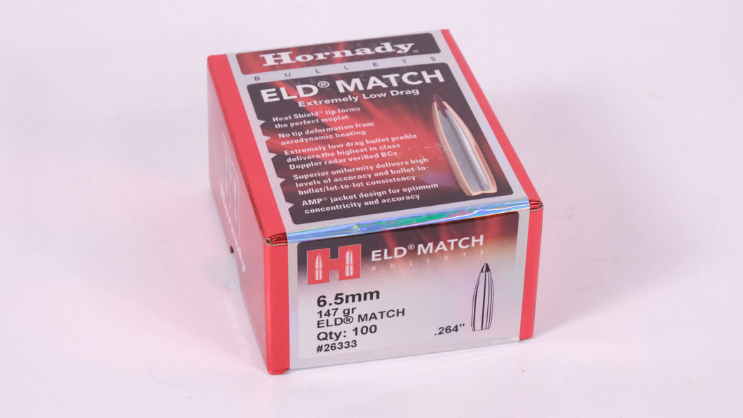 6,5mm Hornady Bullets (147GR) ELD Match #26333
