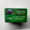 375 cal. (300 gr SBT) Rifle Gameking Bullets by Sierra (50 pcs)
