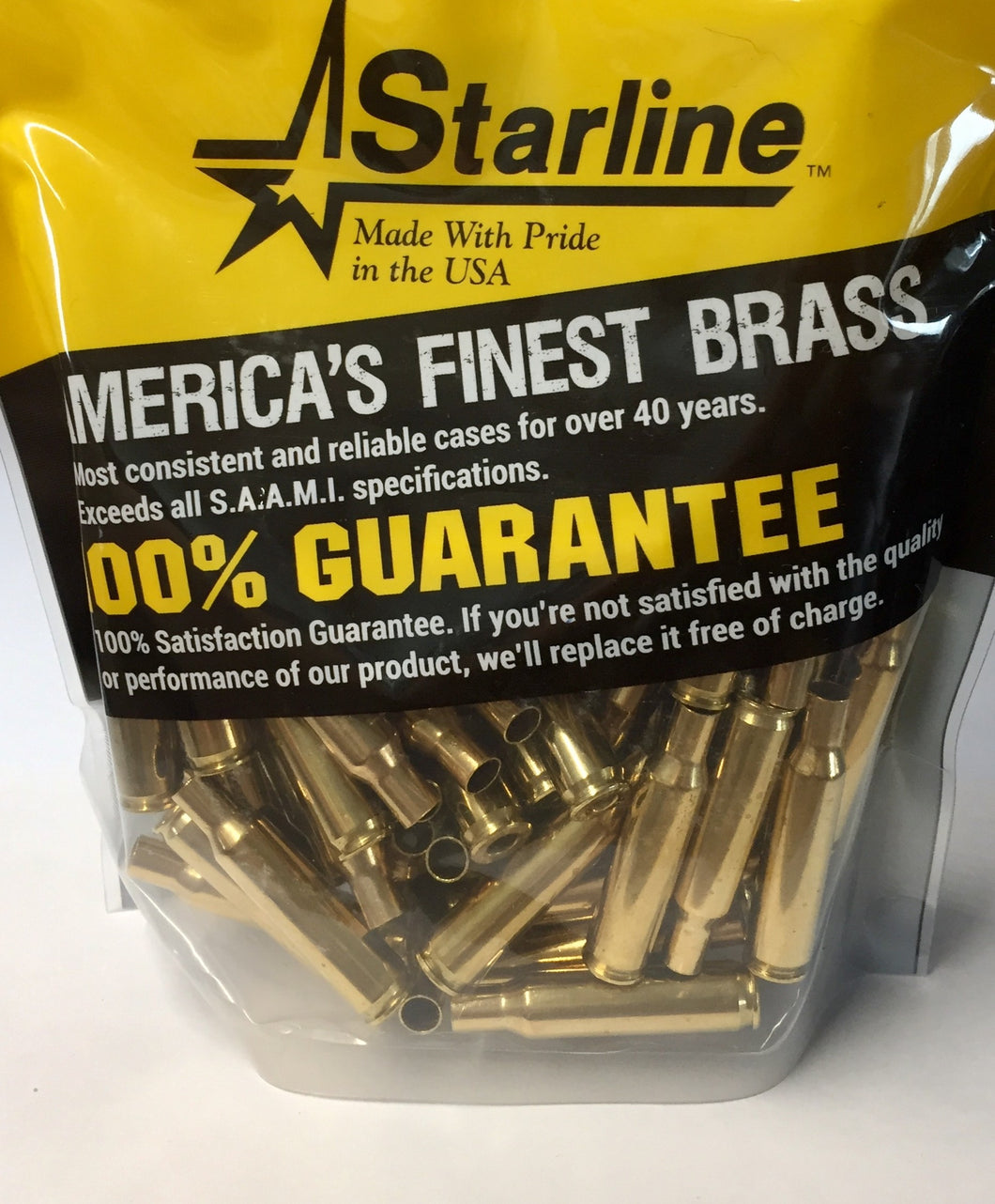 222 Rem Unprimed Brass by Starline (100 pcs)