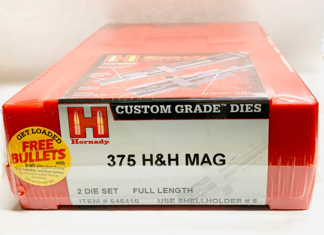 375 H&H Mag Dies by Hornady