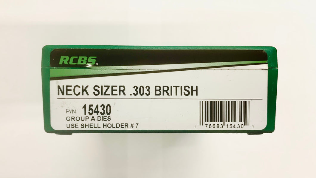 303 British Neck Sizer Die by RCBS (#15430)