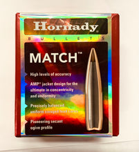 Load image into Gallery viewer, 30 Cal BTHP MATCH (155 gr) Bullets by Hornady (100 pcs)
