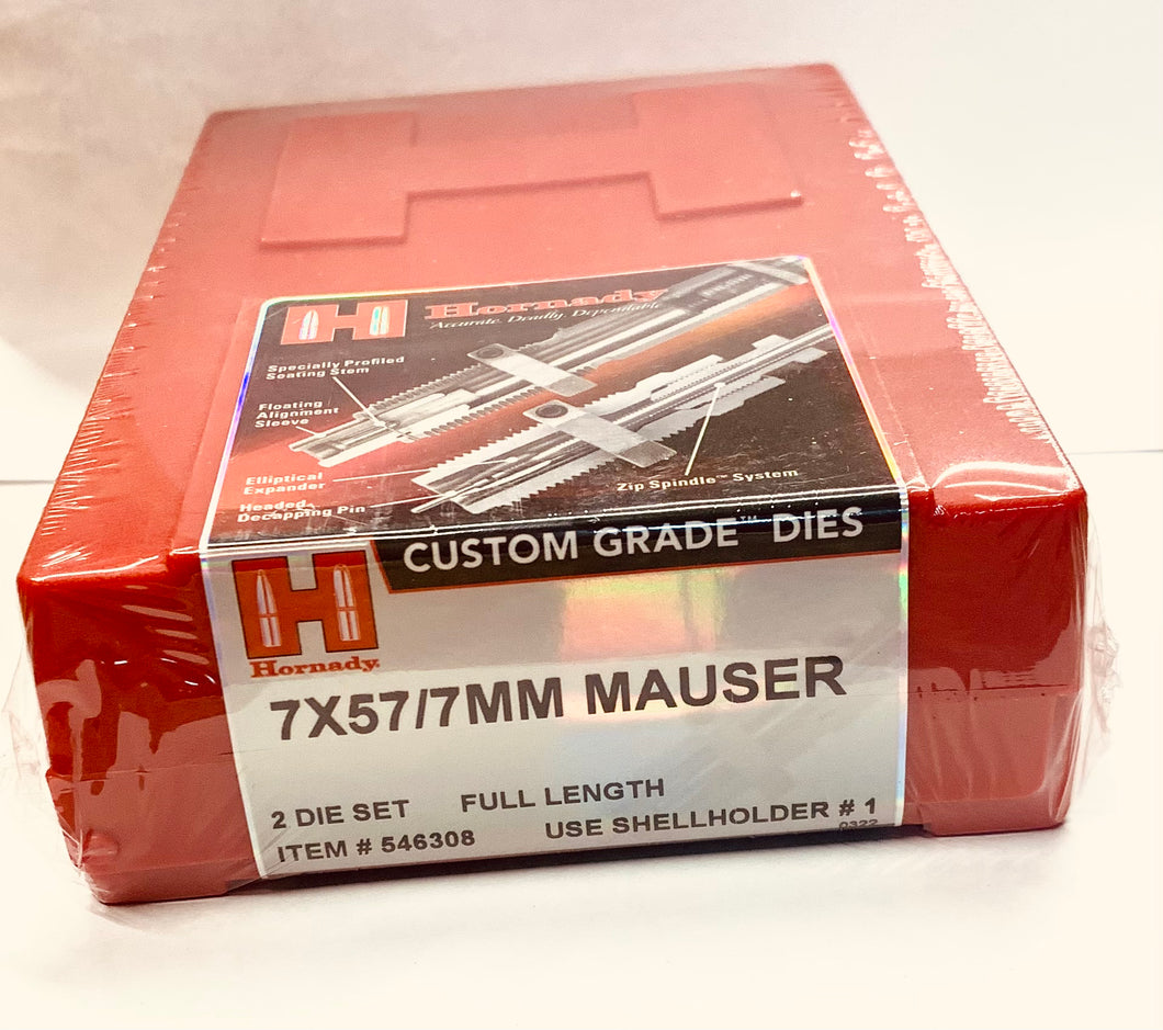 7x57/ 7mm Mauser Custom Grade Dies by Hornady