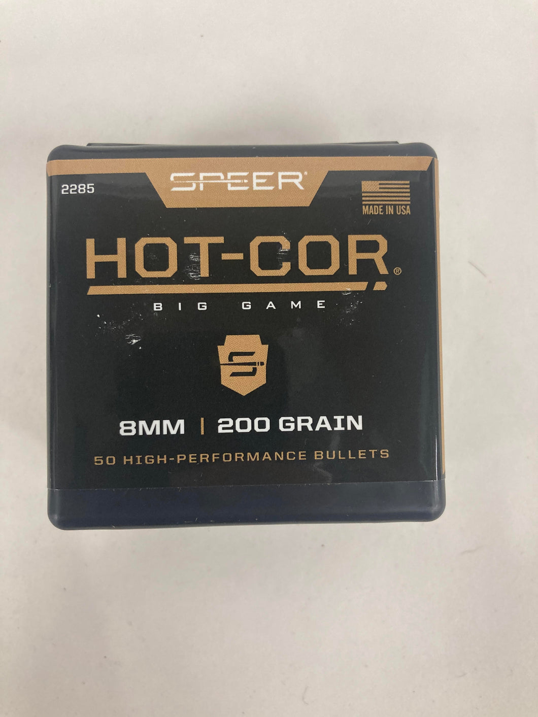 8 mm (200 gr) Hot-Cor Bullets by Speer (50 pcs)